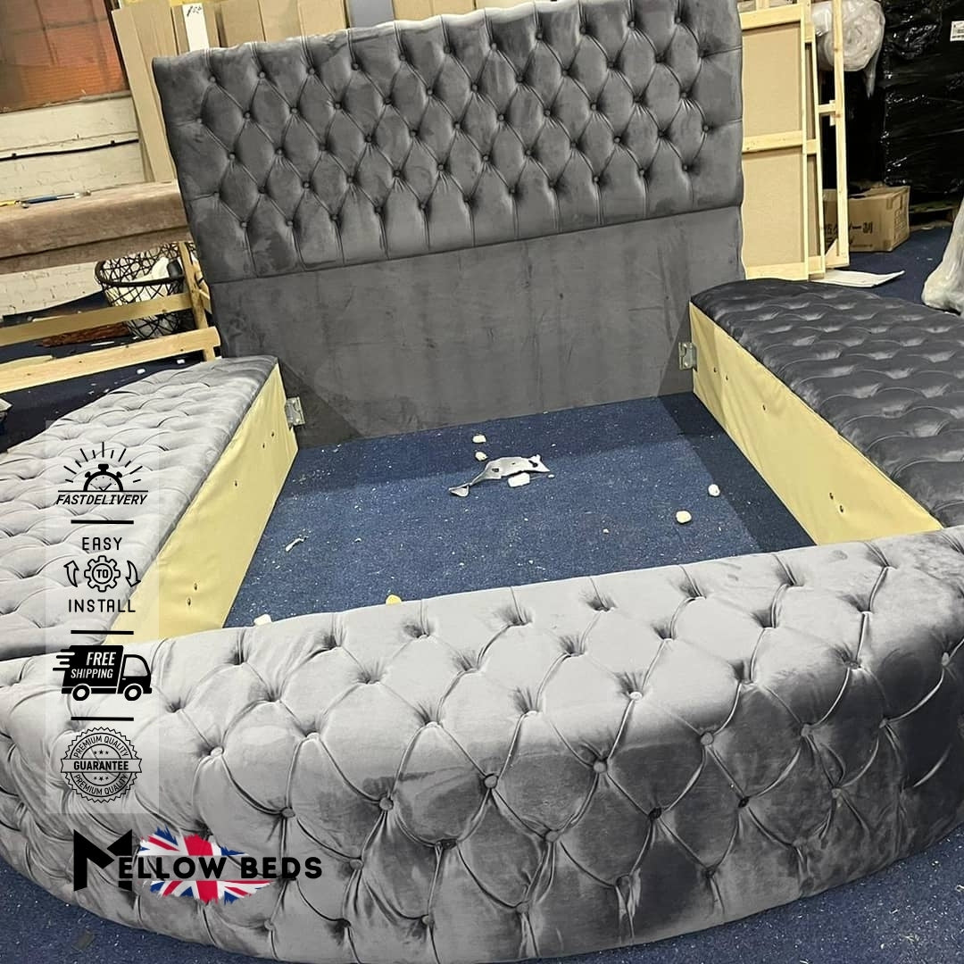 2025 Ottoman Bed RoyaleCurve | Mellow Beds #B14