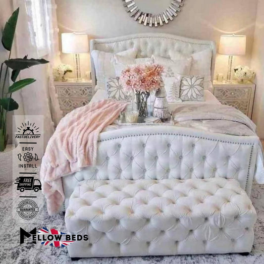2025 Luxury Divan Bed Paris Pearl | Mellow Beds #B12