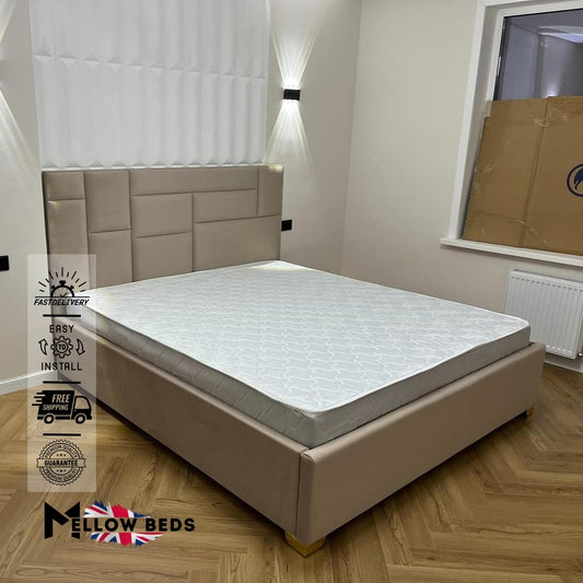 2025 Panel Bed GeoForm Design | Mellow Beds #B92
