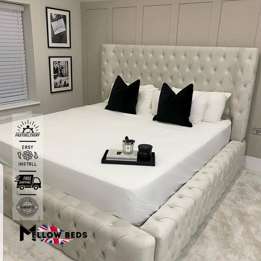 2025 Chesterfield Bed LuxeShell Design | Mellow Beds #B7