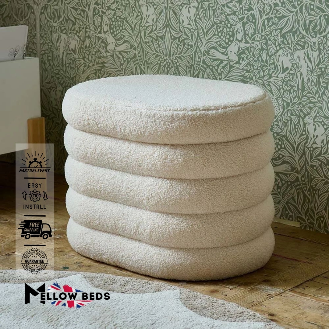2025 Ottoman Designer Bench PlushLayer Contour | Mellow Beds #B179