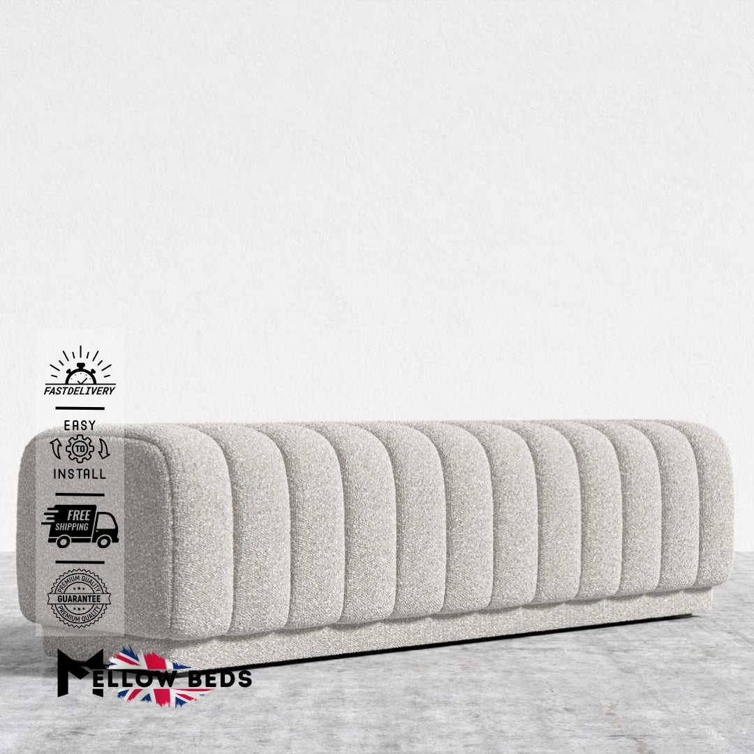 2025 Designer Bench CurveLine Luxe | Mellow Beds #B177