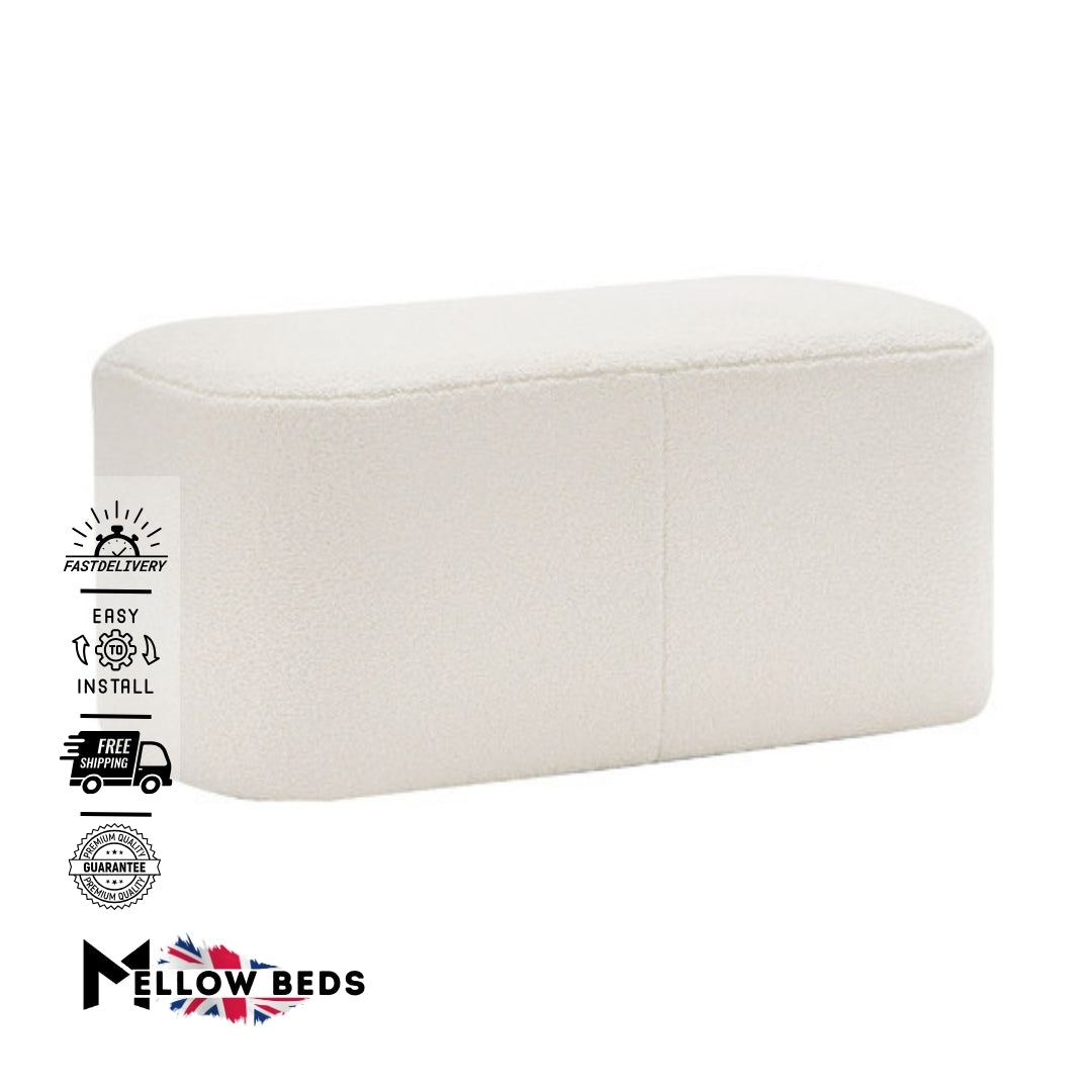 2025 Designer Ottoman Bench LoftLine Minimal | Mellow Beds #B175