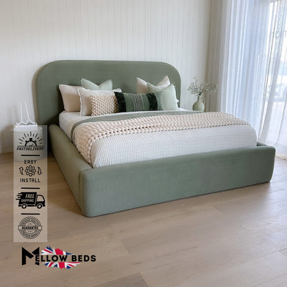 2025 Optional Ottoman Storage Bed SkyLoom | Mellow Beds #B4