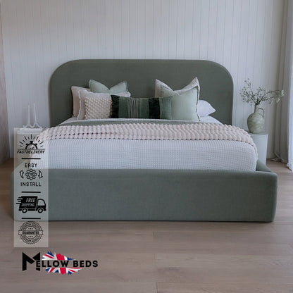 2025 Optional Ottoman Storage Bed SkyLoom | Mellow Beds #B4