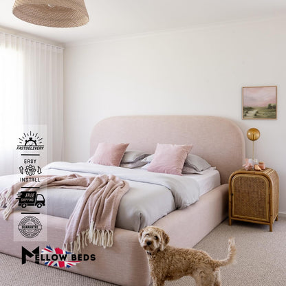 2025 Optional Ottoman Storage Bed SkyLoom | Mellow Beds #B4