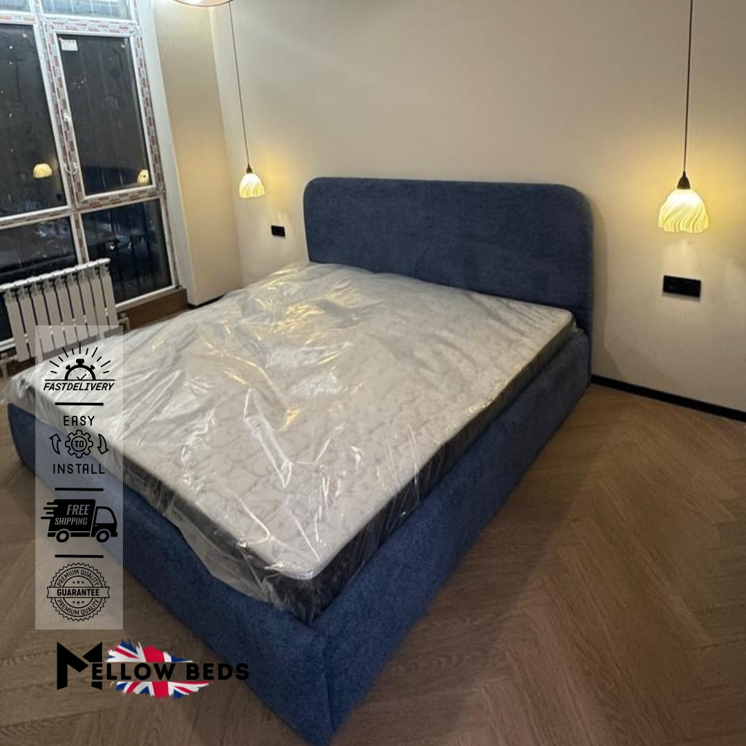 2025 Optional Ottoman Storage Bed SkyLoom | Mellow Beds #B4