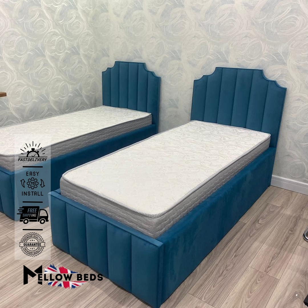 2025 Panel Bed CrestWing Silhouette | Mellow Beds #B89