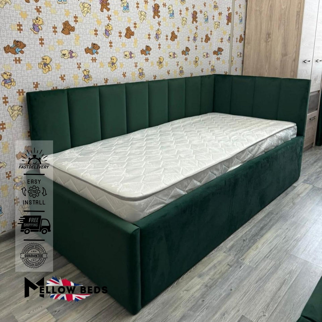 2025 Kids Corner Bed CozyNest Panel | Mellow Beds #B110