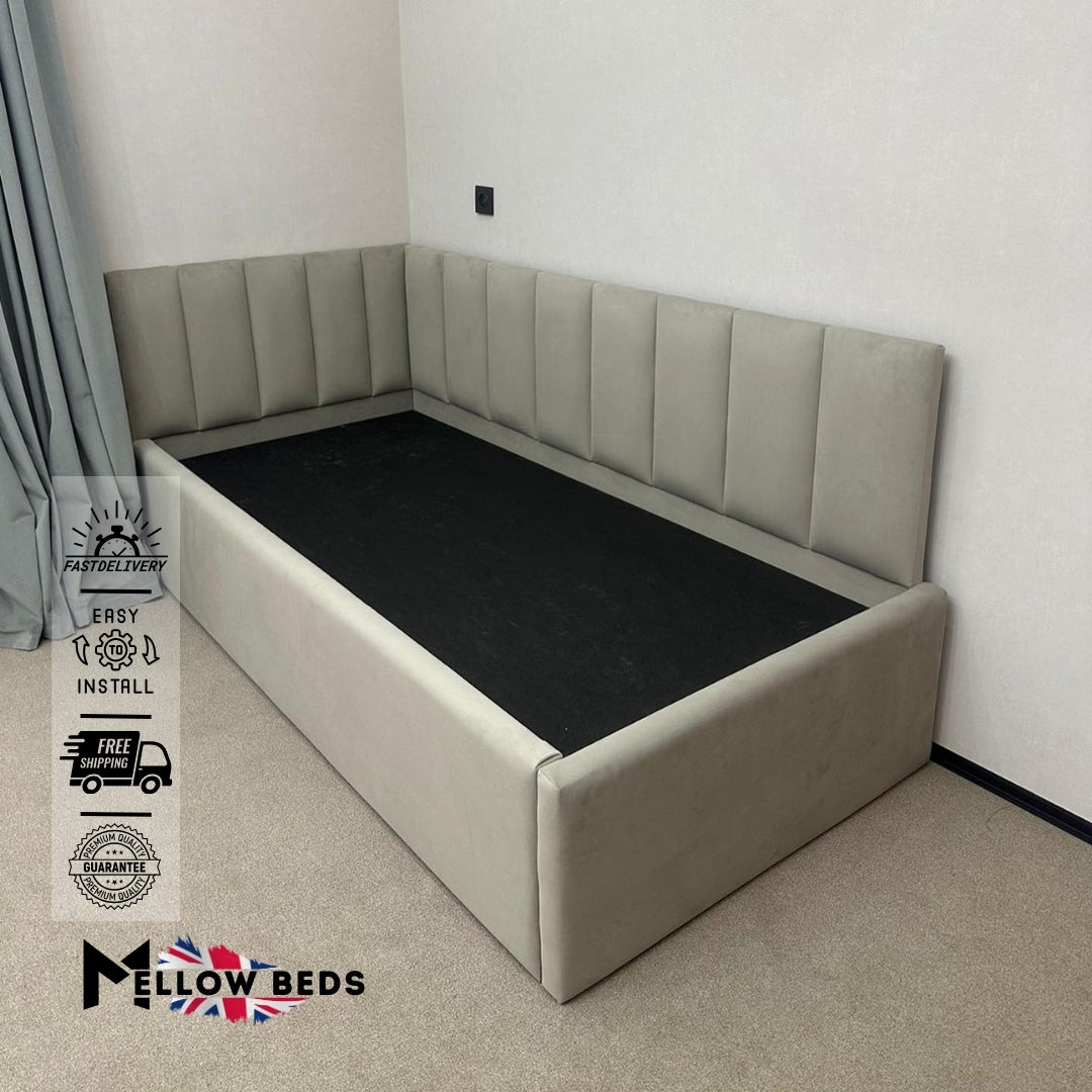 2025 Kids Corner Bed CozyNest Panel | Mellow Beds #B110
