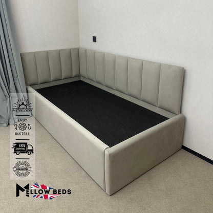 2025 Kids Corner Bed CozyNest Panel | Mellow Beds #B110