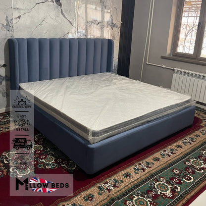 2025 Vertical Panel Bed PlumeWing Design | Mellow Beds #B85