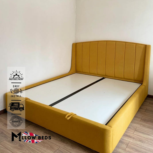 2025 Curved Wingback Bed AltoLine Design | Mellow Beds #B84