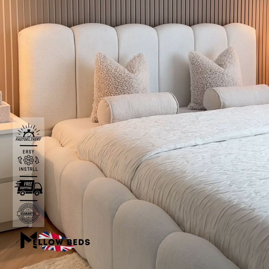 2025 Luxury Bubble Bed SoftNest Curve | Mellow Beds #B105