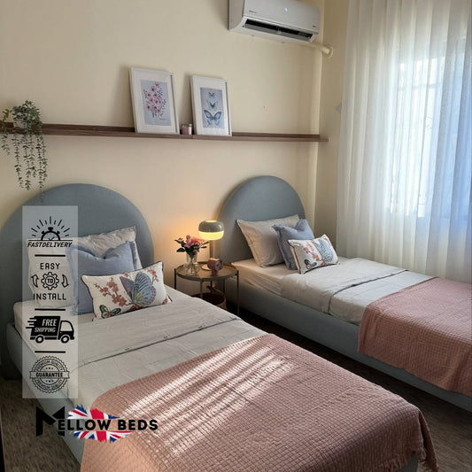 2025 Kids Bed DuoMoon Arched | Mellow Beds #B112